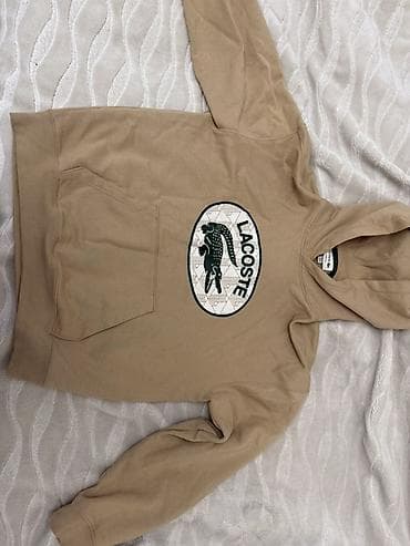 Бежевое худи с капюшоном Lacoste
Оригинал, брали в официальном бутике