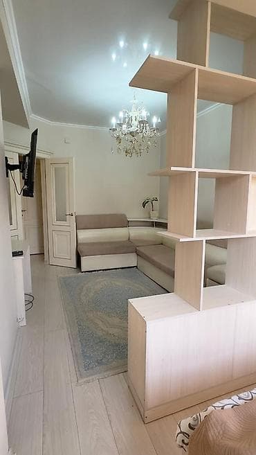 келечек курулуш: 1 бөлмө, 43 м², Элитка, 3 кабат, Евроремонт — 5