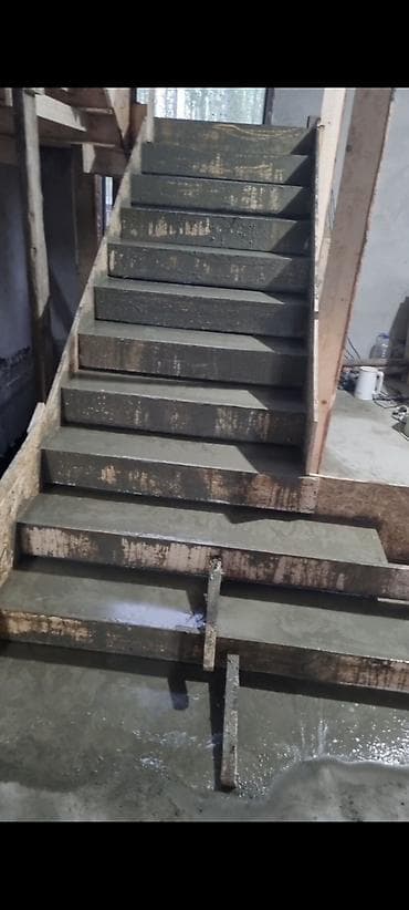 плед с рукавами бишкек: Бетонная лестница Для дома, Форма лестницы: Много-маршевая — 3