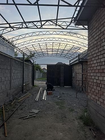 Мебель: Металлоконструкции и навесы под ключ - Изготовление и монтаж навесов — 8