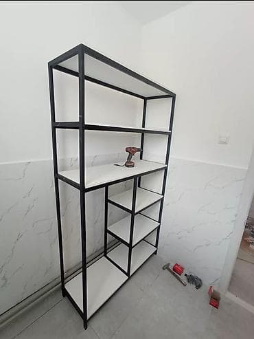 Окна и комплектующие: Кровать Столы Полка стеллаж полка на ванную комнату Стеллаж в — 6