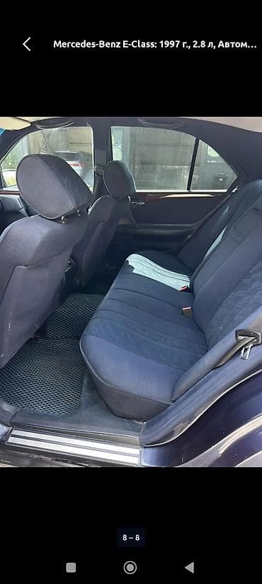 ниже рынка: Mercedes-Benz E-Class: 1997 г., 2.8 л, Автомат, Бензин, Седан — 7