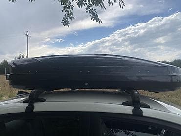 Аэробокс (багажник) на крышу автомобиля рагасы менен чогу — 2