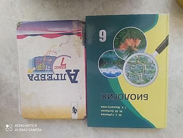 Учебники для школы: 1) Алгебра, 7 класс - Издательство: Просвещение -