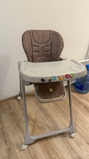 стульчик для кормления купить: Стульчик для кормления, Другой бренд, Пластик, Другой вид, цвет - Серый — 7