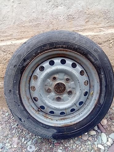 Дөңгөлөктөр монтажда 175 / 65 / R 14, 1 даана, Жеңил унаалар, Темир, тешиктери - 4 — 1