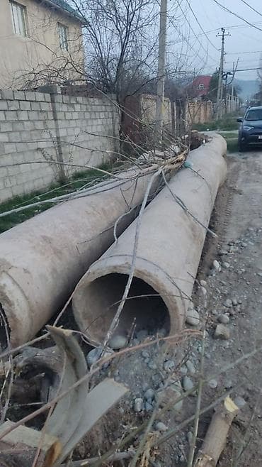 бетонный латок: Труба для канализации Локальная, Материал: Бетон — 10