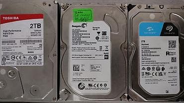 2tb: Накопитель для ПК, Б/у, HDD, 2 ТБ, 3.5", Для ПК — 1