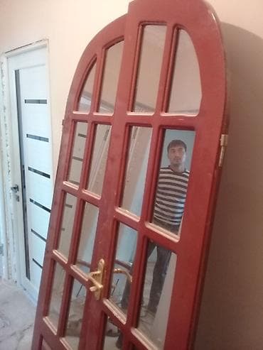 продаю мёд: Двупольная межкомнатная дверь со стеклянными вставками - Материал — 2