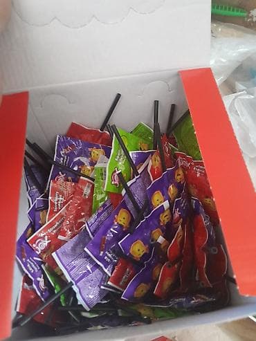 мандарин ящик: Набор сладостей и снеков для детей: - King Egg — шоколадные яйца с — 10