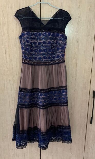 праздничное платье для беременной: Вечернее платье, Пышное, Без рукавов, M — 2