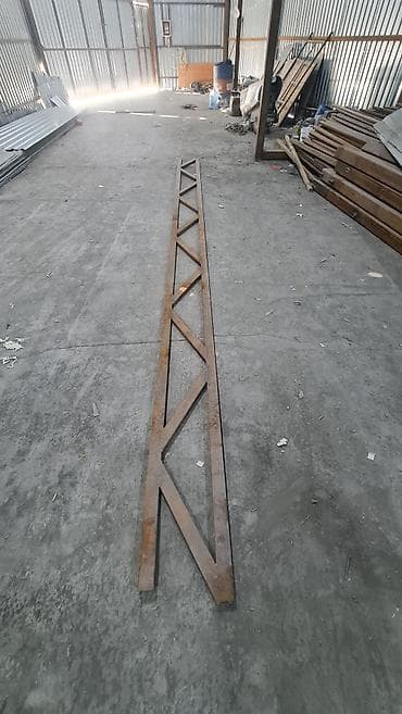 Чатырлар үчүн башка нерселер: Продаются фермы трубоквадрат 60 ×30 ×3 средняя длина 5.7 м Цена 100сом — 4
