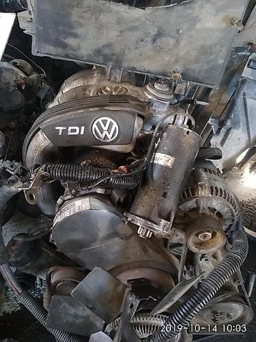 Дизельный мотор Volkswagen 2002 г., 2.5 л, Б/у, Оригинал