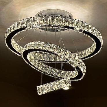 Установка люстры, карниз