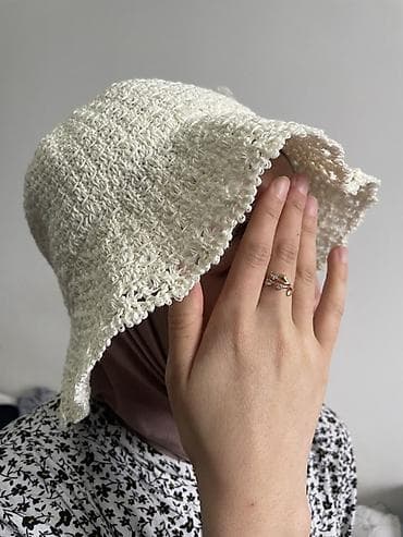 шляпа панама: Шляпа, Панама, Осень-весна, Вязаная модель — 4