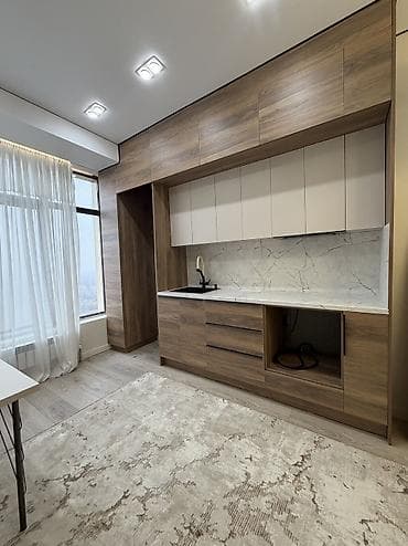 молодая гвардия рыскулова: 2 комнаты, 60 м², Элитка, 14 этаж, Дизайнерский ремонт — 3