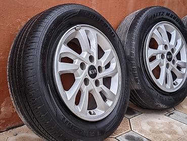 golf 4 2 3: Колеса в сборе 195 / 65 / R 15, Лето, Б/у, Комплект, Легковые, Литые, отверстий - 5 — 1