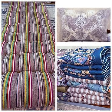 матрасы двух спалка: Тошок Новый, Ватный матрас, цвет - Бежевый, Самовывоз, Платная доставка — 2