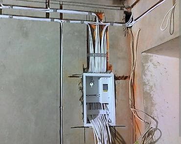 Электромонтаж любой сложности. Прайс лист: прокладка кабеля 5;