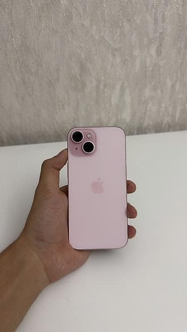 nokia e72: IPhone 15, Б/у, 128 ГБ, Розовый, 89 % — 1