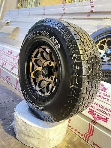 р 16 диска: Колеса в сборе 265 / 70 / R 16, Всесезонная, Б/у, Комплект, Внедорожные (АТ/МТ), Литые, отверстий - 6 — 4