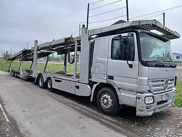 Прицеп, Mercedes-Benz, Сar carrier trailer at lalafo.kg Прицеп, Mercedes-Benz, Сar carrier trailer
