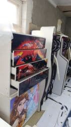 Шкафы для трансформатора: Кровать машинка от 2 до 15лет 9500сом Размеры : длина 1.75см — 29