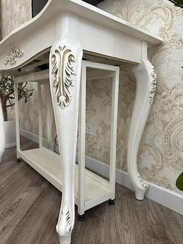 Үй жана бакча: Классический стол трансформер в стиле барокко/рококо. - Цвет — 1