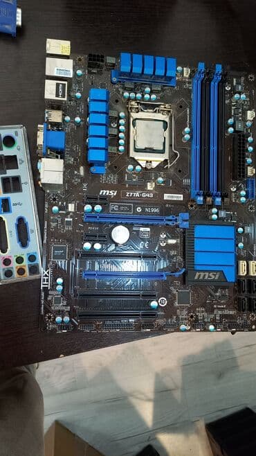 системние: Материнская плата, Б/у — 1