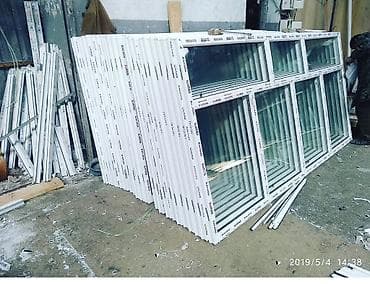 ремонт ворот бишкек: ПВХ окна из профиля KAIROS с двухкамерными стеклопакетами. - — 1