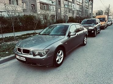BMW 7 series: 2002 г., 4.4 л, Автомат, Бензин, Седан