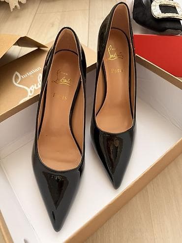 лабутен обувь: Туфли, 38, Christian Louboutin, Новый, цвет - Черный — 1