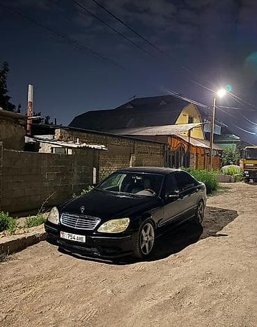 саната в рассрочку: Mercedes-Benz S-Class: 2002 г., 5 л, Типтроник, Бензин, Седан — 2