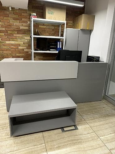 Стойка ресепшн, 95 см * 223 см * 51 см, Б/у at lalafo.kg Стойка ресепшн, 95 см * 223 см * 51 см, Б/у