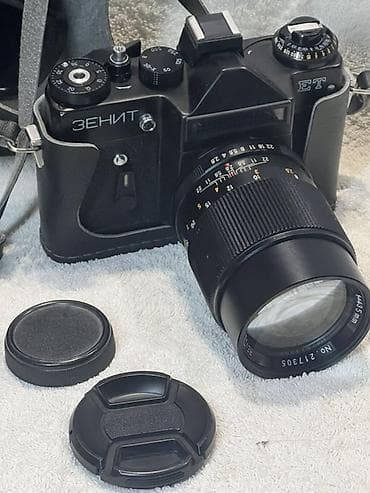 онлайн камеры каракол: Объектив REVUENON-SPECIAL 135mm f/2.8 (M42) в комплекте с камерой — 3