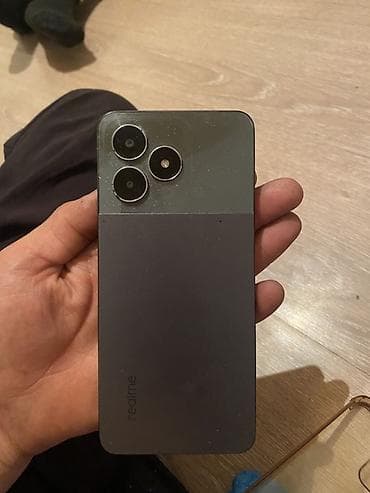 поко тел: Realme 12 Lite, Б/у, 128 ГБ, цвет - Серый, 2 SIM — 1