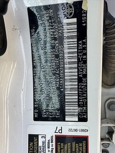 3zz fe: Toyota Camry: 2016 г., 2.5 л, Автомат, Бензин, Седан — 6