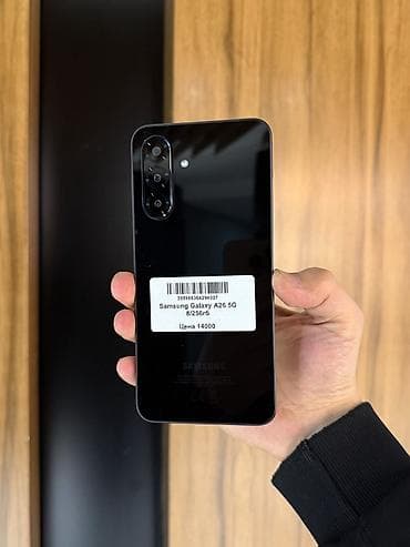 ТВ жана Видео: Samsung Galaxy A36, Колдонулган, 256 ГБ, түсү - Кара, 2 SIM — 1