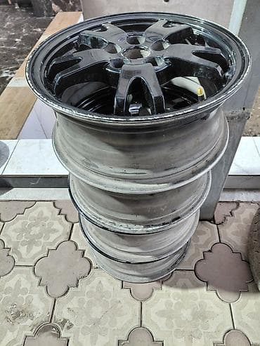 Литые Диски R 15 Комплект, отверстий - 5, Б/у — 2