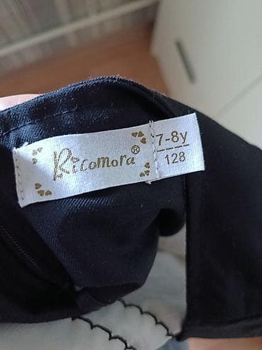 мин булак: Школьный комплект для девочки Ricomora - Сарафан черного цвета с — 2