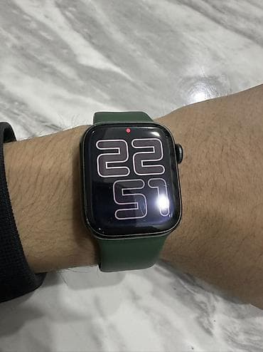 Apple Watch 7 series 41mm Цвет: Midnight Green Акб🔋 81% Без коробки