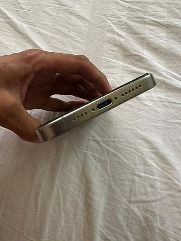 Техника и электроника: IPhone 15 Pro, Б/у, 256 ГБ, Natural Titanium, Коробка, 88 % — 5