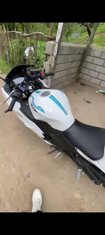 теккен мото: Спортбайк RX в белом цвете - Агрессивный обвес с аэродинамическими — 8