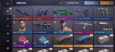 а 90: Продажа игрового аккаунта Standoff 2 за 5200с (торг минимален)по — 1