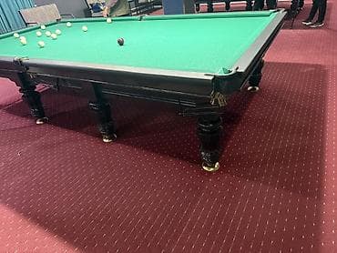 Русский бильярдный стол (пирамида), классический формат с шестью