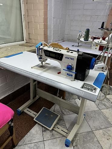 шивеный машинка: Промышленная швейная машина JAKTEC - Одноигольная прямострочная — 2