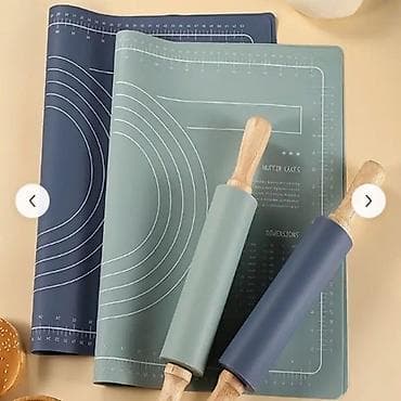 Антипригарный силиконовый коврик для раскатки теста - Материал