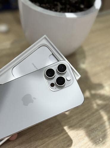 iphone cs max: IPhone 15 Pro Max, Б/у, 256 ГБ, Natural Titanium, Коробка, 87 % — 2