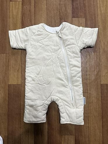 военные одежда: Детский теплый комбинезон кремового цвета, удобен для прогулок. На — 1