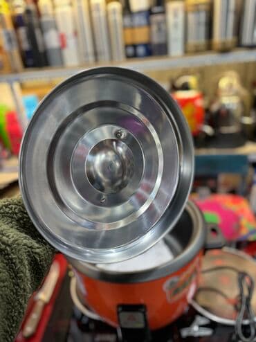 оборудование для выпечки булочек: Рисоварка большая промышленная Объем 10 литров Автоматическое — 4